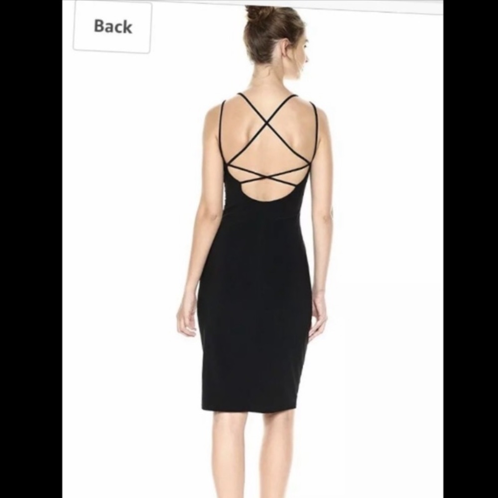 Laundry by Shelli Segal Black Strappy Dress